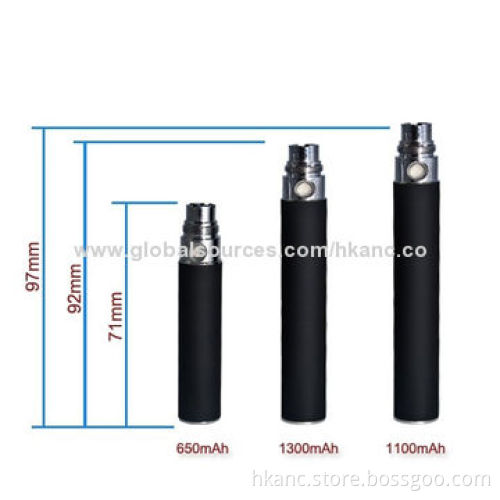 High Quality Colored eGo T Battery